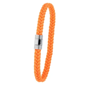 Outlet Koord Armband 608TCM AC oranje Armbanden | Kleuren En Edelstenen