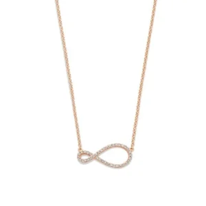 Online Infinity collier met diamant - 23H80Rdia Colliers | Diamanten En Parels