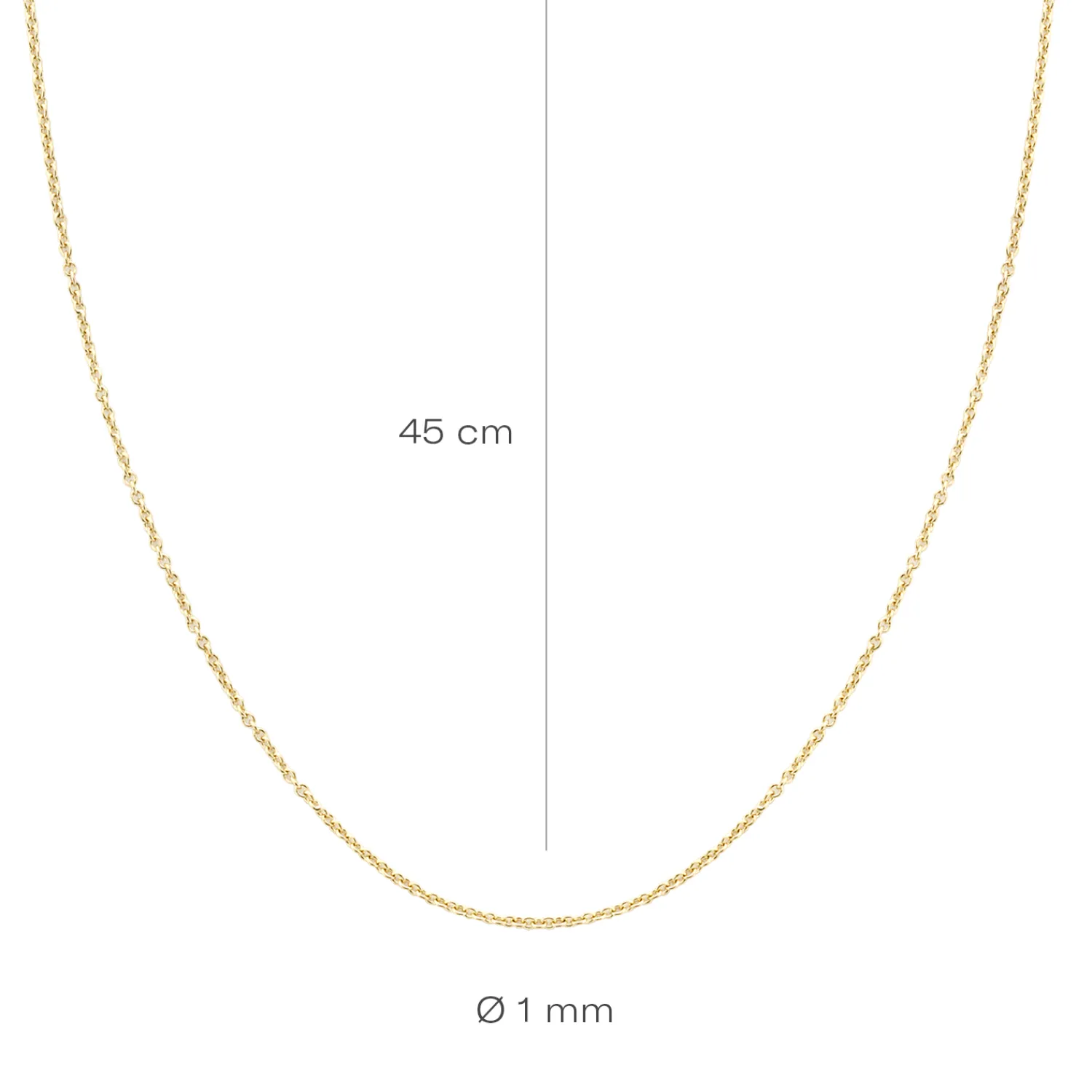 blush_collier__ygo_1.webp Online collier - 3046YGO/45 Colliers | Goud Geel