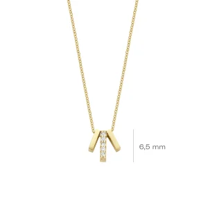 New collier - 3122YZI Colliers | Zirconia En Synthetische Parels