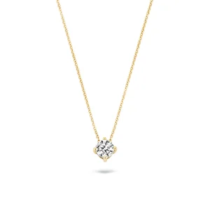 Fashion Collier 3057YZI Colliers | Zirconia En Synthetische Parels