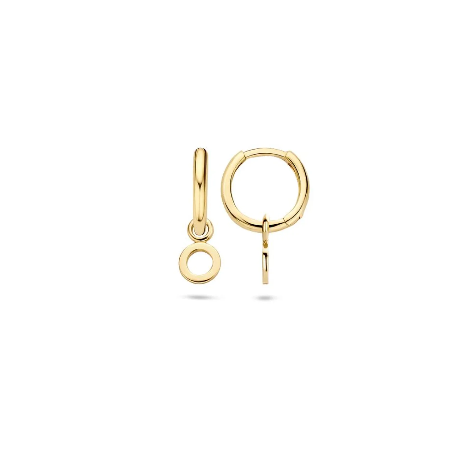 blush_creool_aanhangers_y_1.webp Fashion Creool aanhangers 9059YGO Oorsieraden | Zonder Kleuren Of Stenen