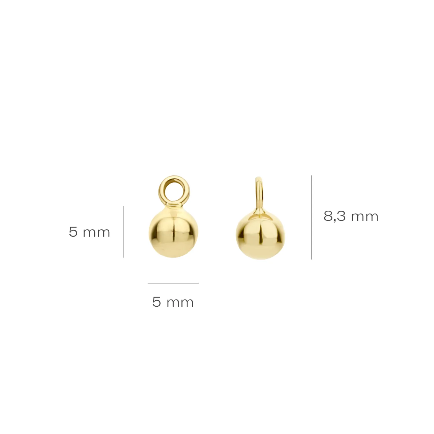 blush_oorring_aanhangers__4-1.webp Fashion Oorring aanhangers 9062YGO Oorsieraden | Zonder Kleuren Of Stenen