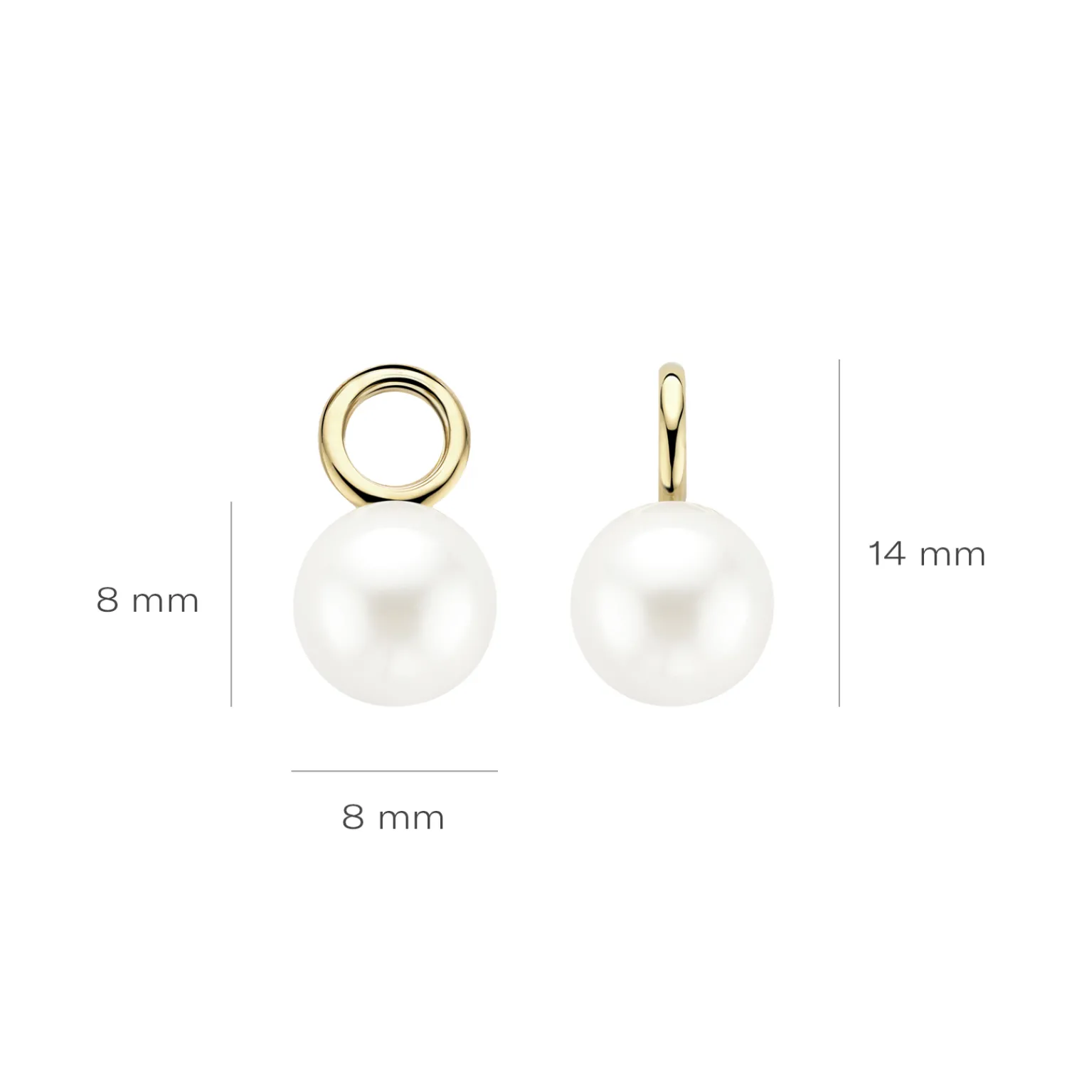 blush_oorring_hangers_ypw_4.webp Fashion Oorring hangers 9023YPW Oorsieraden | Zirconia En Synthetische Parels