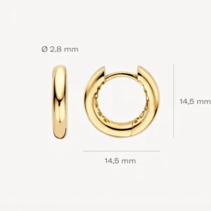 New Oorringen - LG7021Y Oorsieraden | Zonder Kleuren Of Stenen