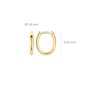 Online Oorringen - 7224YGO Oorsieraden | Zonder Kleuren Of Stenen