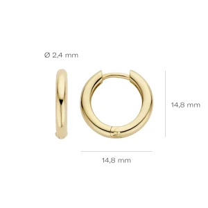 Clearance Oorringen - 7317YGO Oorsieraden | Zonder Kleuren Of Stenen