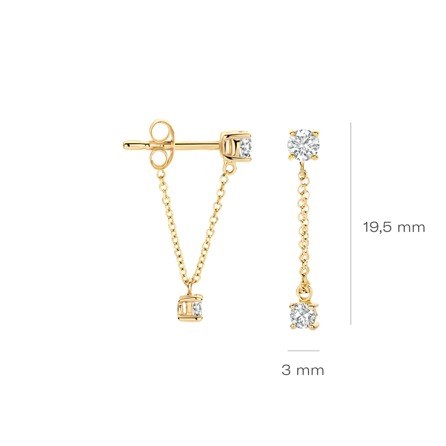 blush_oorstekers_met_zirk_2-1.webp Fashion Oorstekers met Zirkonia - 7346YZI Oorsieraden | Zirconia En Synthetische Parels