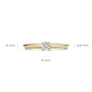 New Ring 1067BZI Ringen | Zirconia En Synthetische Parels