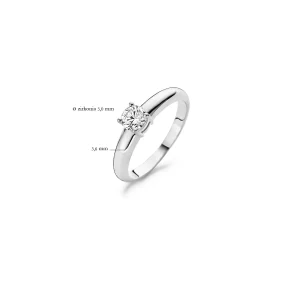 Clearance Ring 1129WZI/56 Ringen | Zirconia En Synthetische Parels