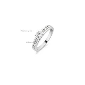 Sale Ring 1126WZI maat 54 Ringen | Zirconia En Synthetische Parels
