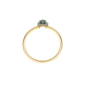 Outlet Ring 1258YLB Kleuren En Edelstenen | Ringen