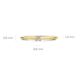 Hot Ring 1200YZI Ringen | Zirconia En Synthetische Parels