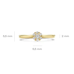 Outlet Ring 1248YZI Ringen | Zirconia En Synthetische Parels