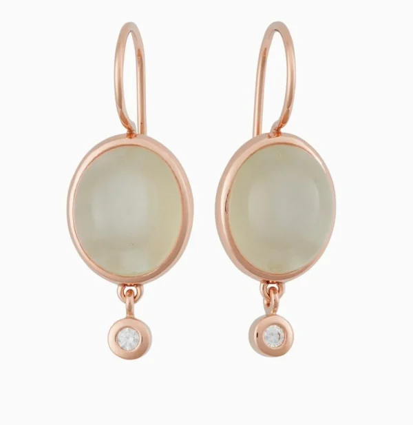 Best Sushi Oorhangers 8OR4862MWCBR Oorsieraden | Goud Rosé