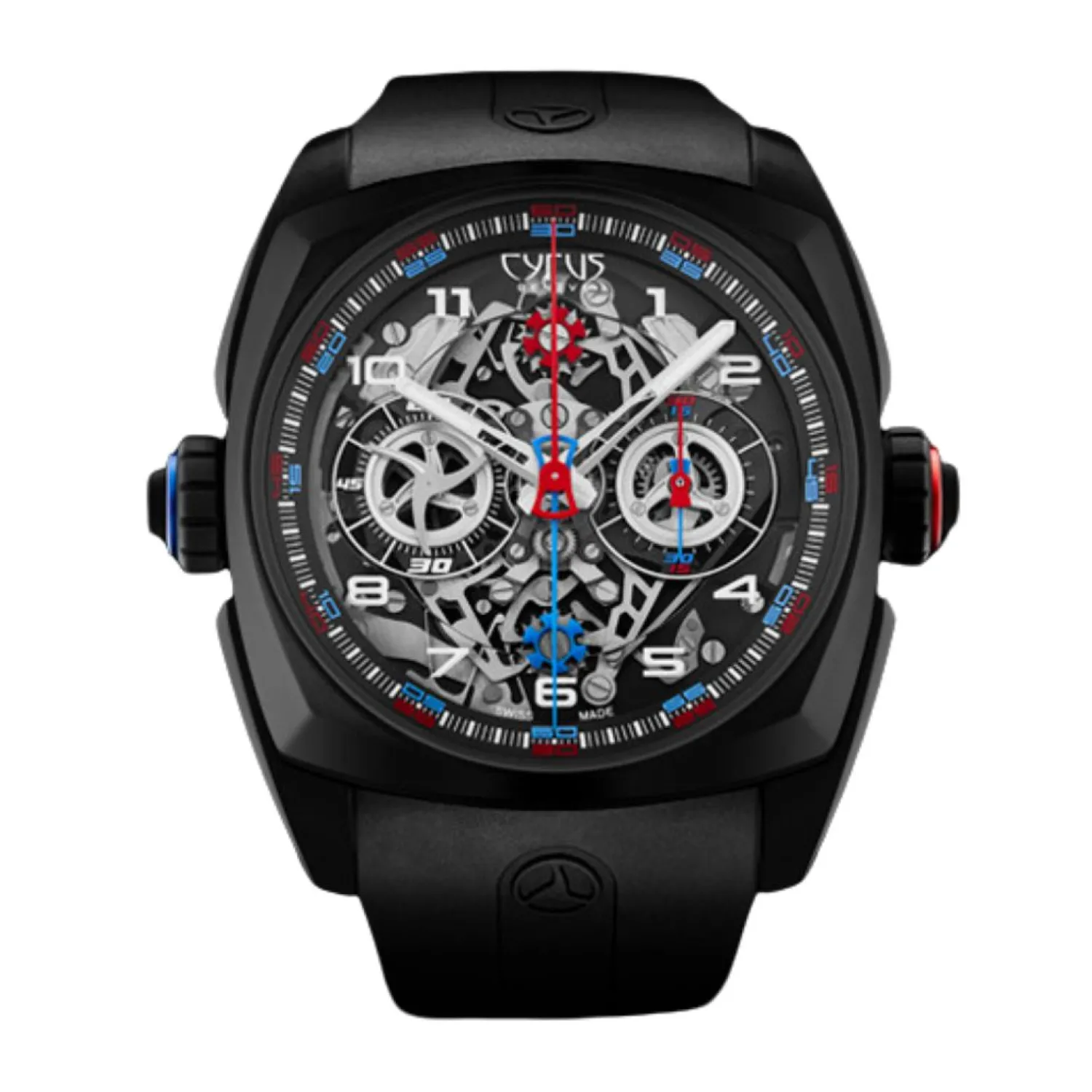 cyrus_klepcys_dice_black__0.webp New KLEPCYS DICE Black DLC Titanium Ref. 539.508.DD.A Heren Heren Horloges | Chronograaf Horloges