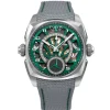 New KLEPCYS GMT PALM GREEN Titanium Ref. 539.507.TT.C Heren Heren Horloges | Swiss Made Horloges