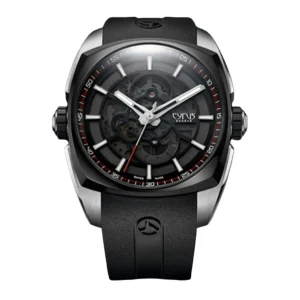 Outlet KLEPCYS SOLO TEMPO Steel & Black DLC steel Ref. 539.503.SD.A Heren Heren Horloges | Swiss Made Horloges
