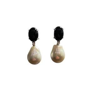 Best Eva Nueva Oorhangers OR-3-165 Diamanten En Parels | Kleuren En Edelstenen