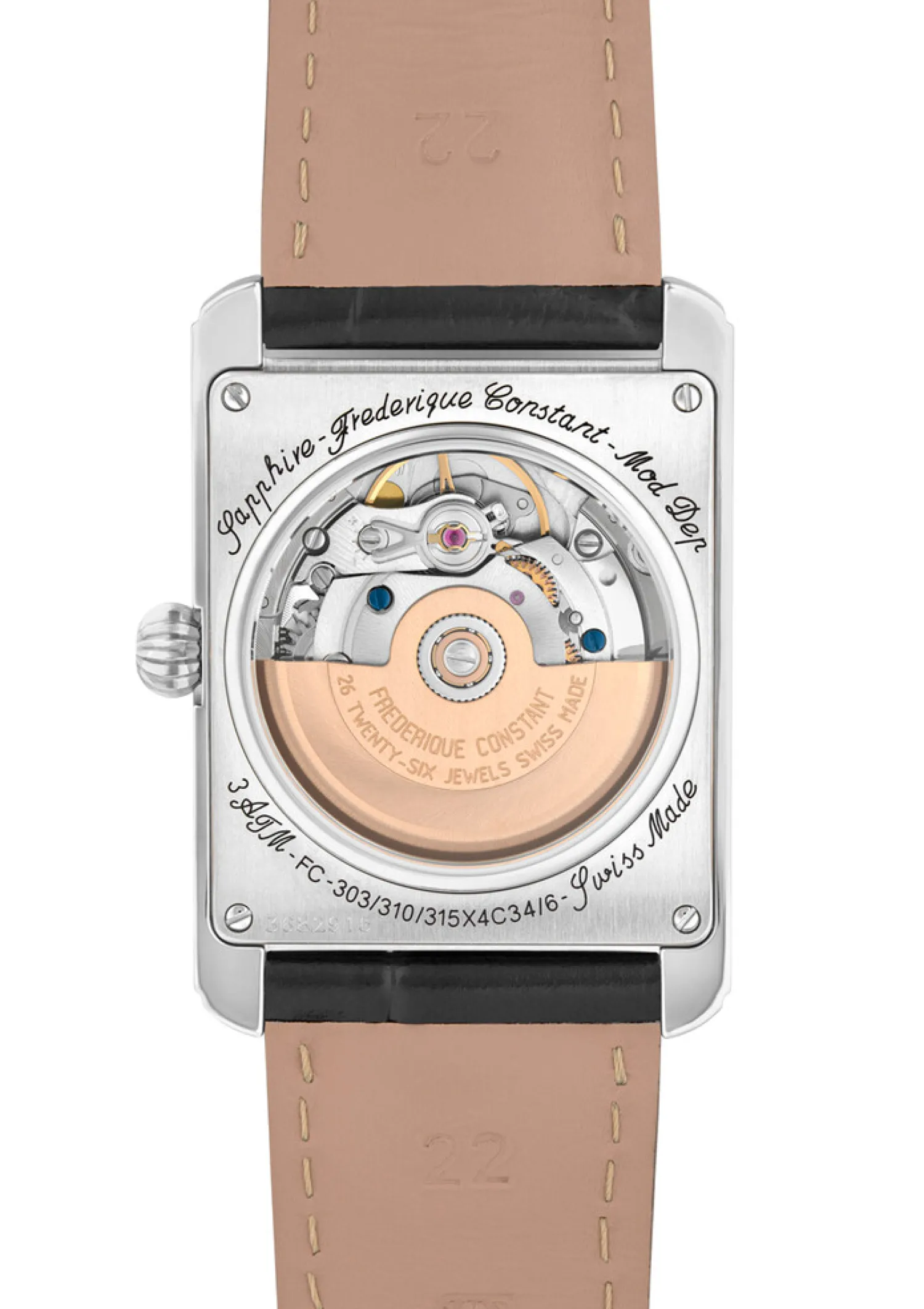 frederique_constant_class_2-4.webp Outlet Classics Carrée Automatic FC-303S4C6 Heren Heren Horloges | Swiss Made Horloges