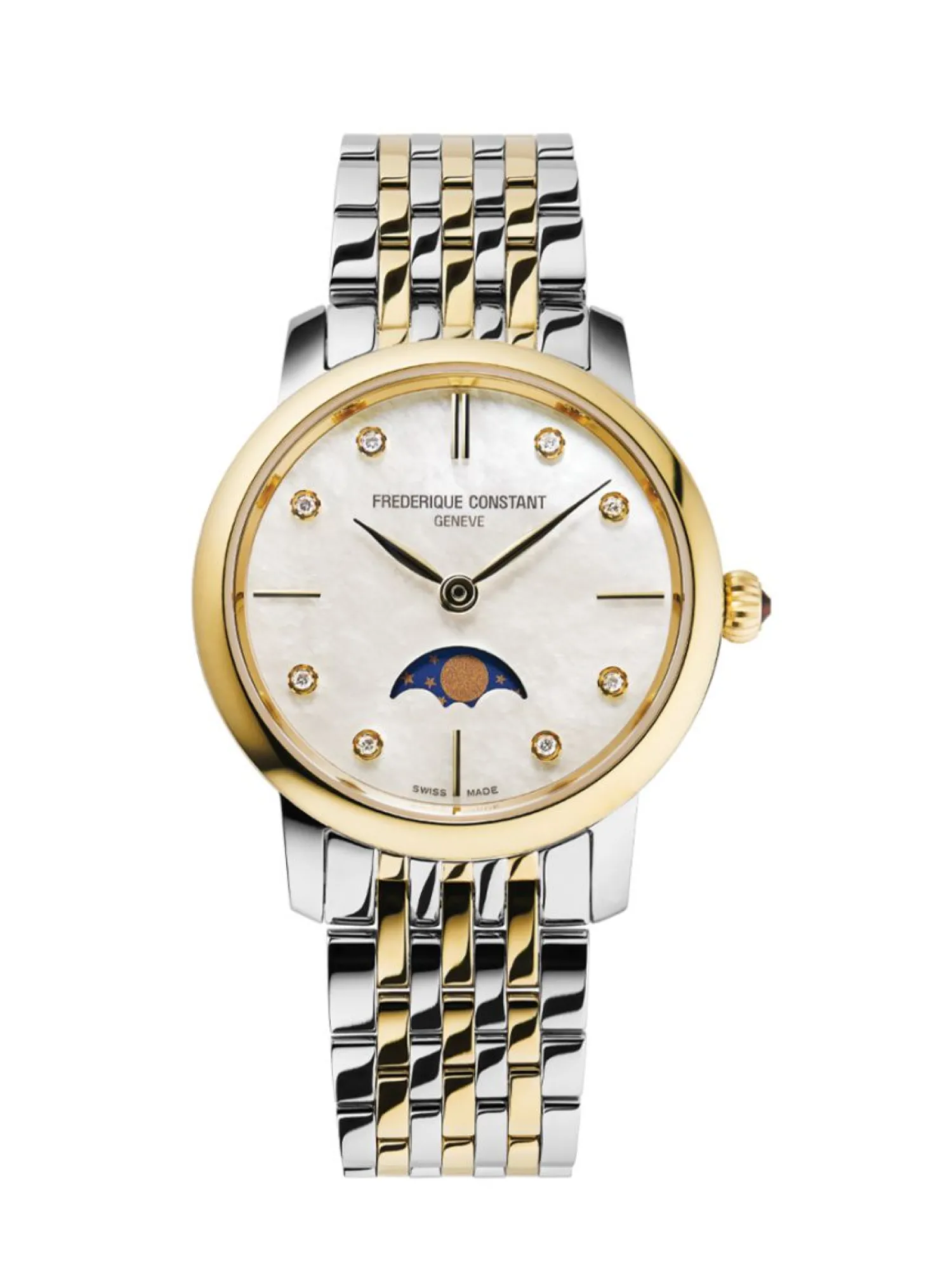frederique_constant_sliml_0-1.webp Sale Slimline Ladies Moonphase FC-206MPWD1S3B DAMES Dames Horloges