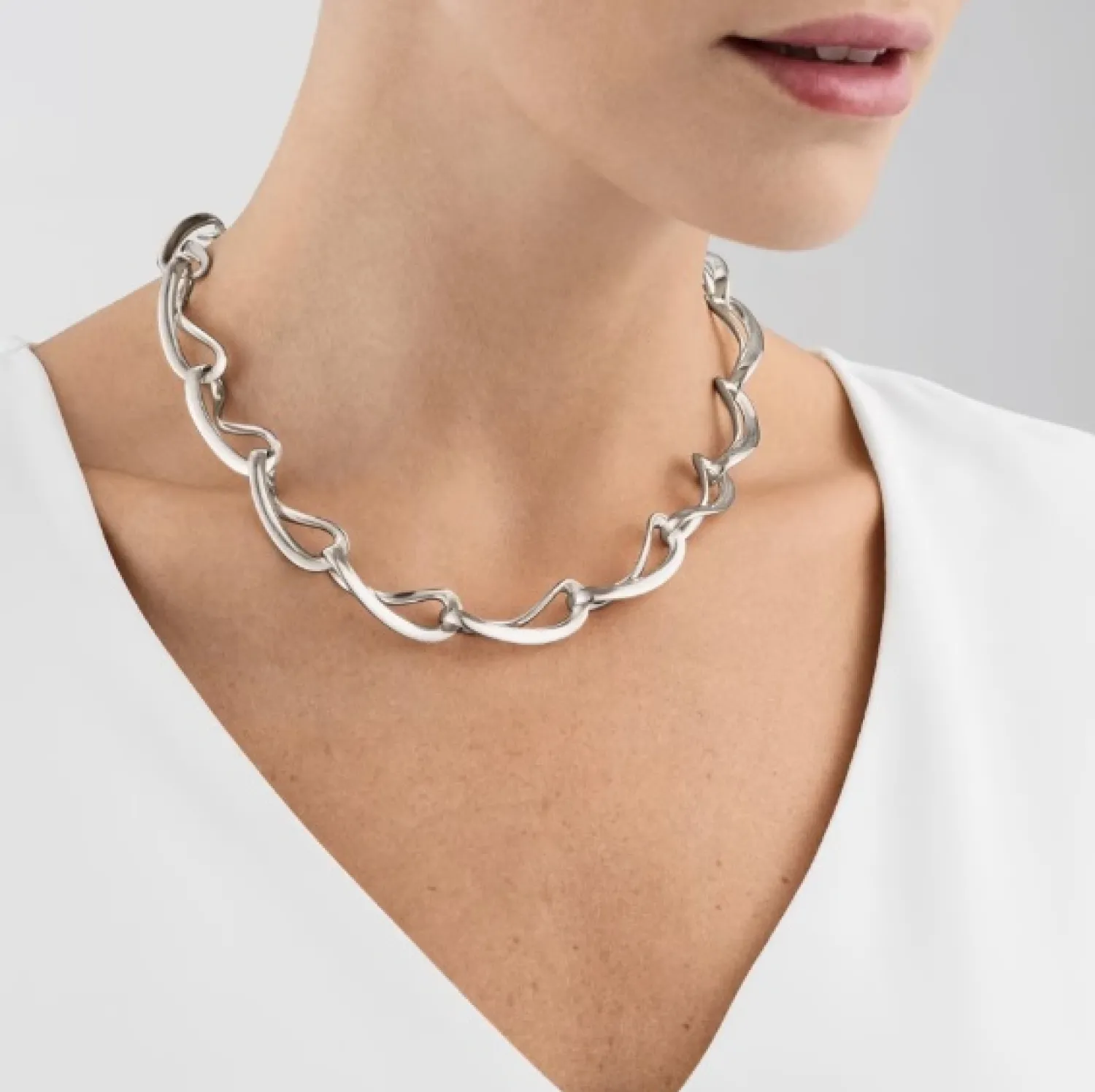 georg_jensen_infinity_col_1.webp Clearance Infinity collier - 3532802 Colliers | Zonder Kleuren Of Stenen