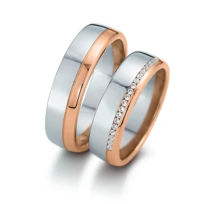 Outlet Trouwringen Goud Rosé | Goud Wit