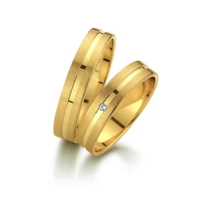 Outlet Trouwringen Goud Geel