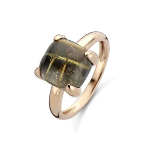 Outlet Jarrèl Beau Monde Lucca ring 4R.7309.1G2.RUB Kleuren En Edelstenen | Ringen