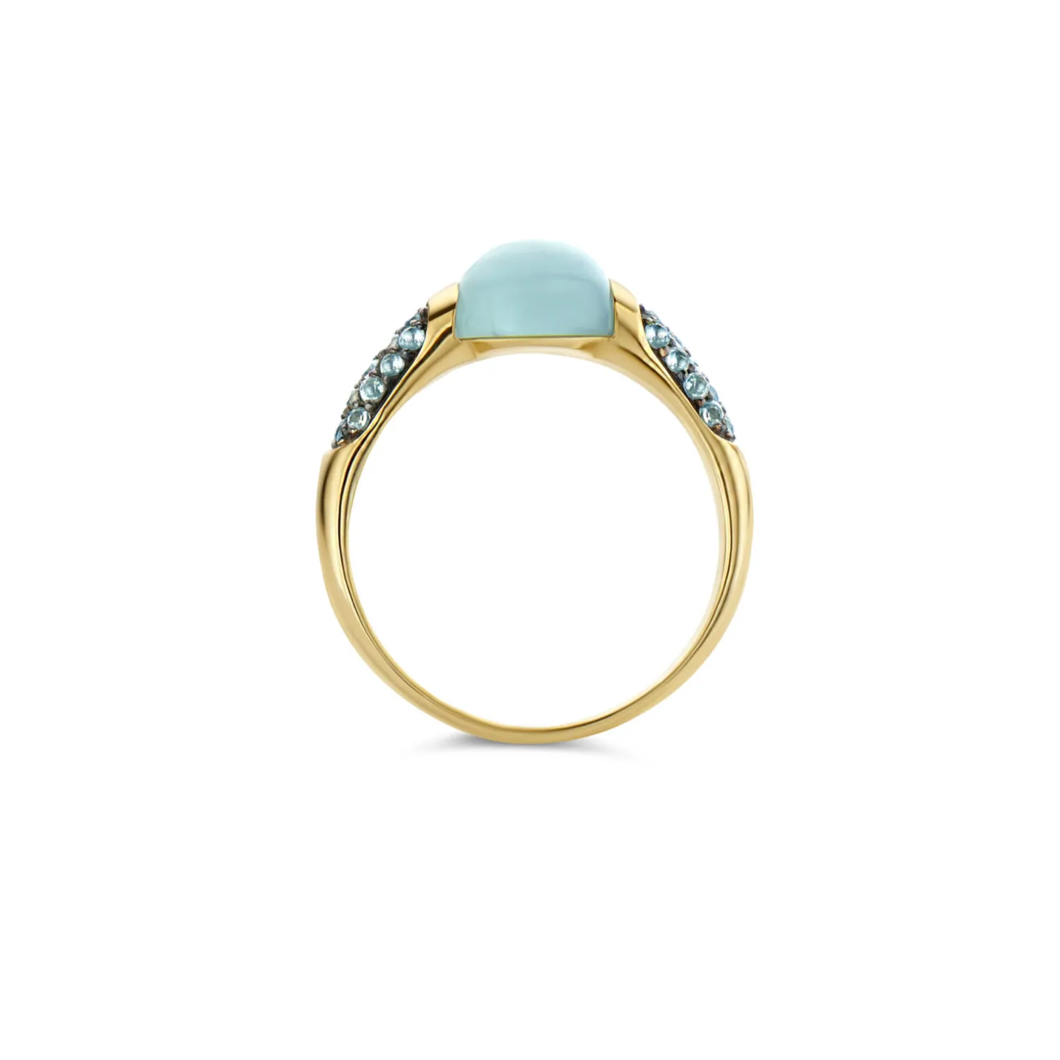 jarrl_beau_monde_san_remo_1.webp Clearance Jarrèl Beau Monde San Remo ring met Chalcedone 4R.7009.CBC.IOF Kleuren En Edelstenen | Ringen