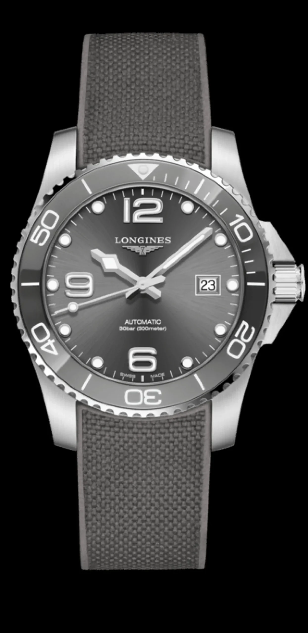 longines_hydroconquest_l_0-2.webp Sale HydroConquest L3.781.4.76.9 Heren Heren Horloges | Duikhorloges
