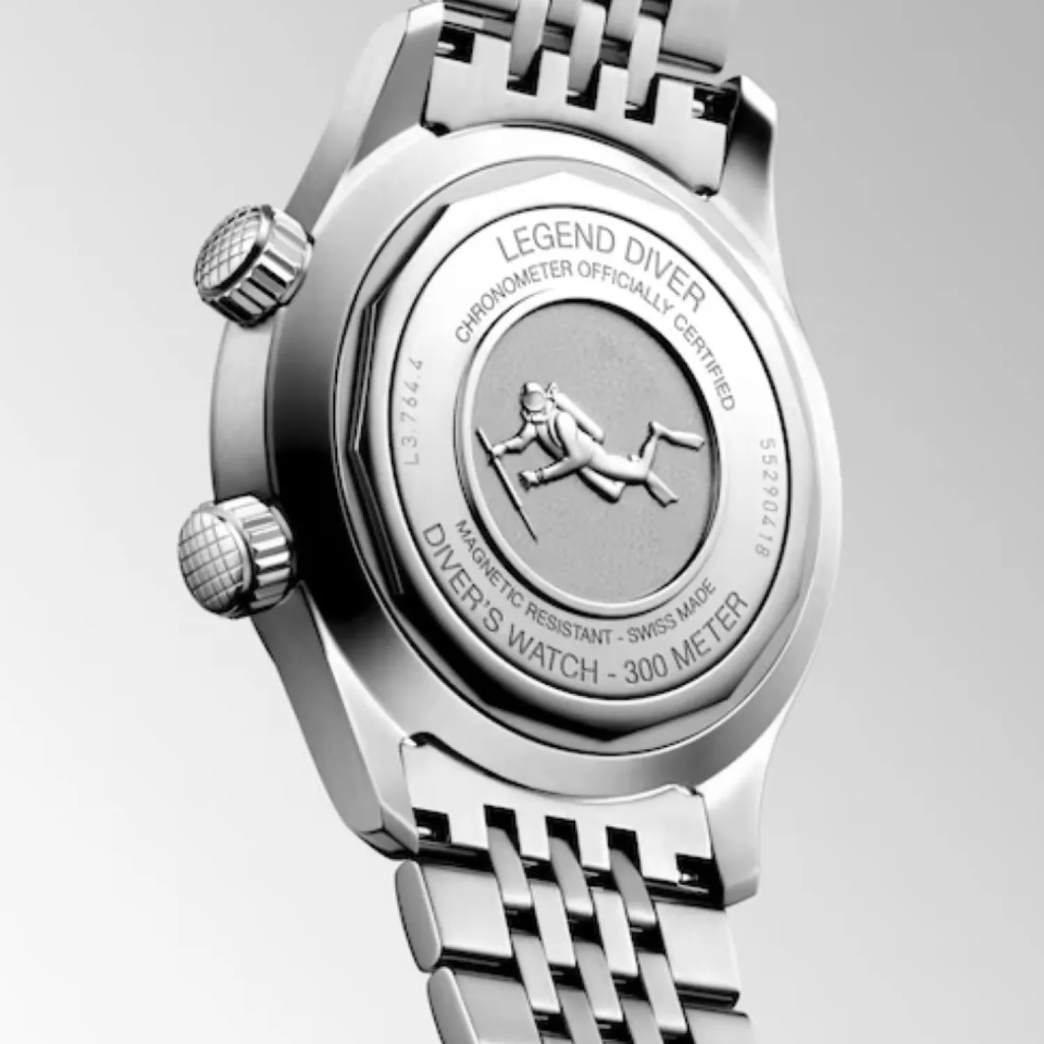 longines_legend_diver_l_1.webp Fashion Legend Diver l3.764.4.99.6 Heren Heren Horloges | Duikhorloges