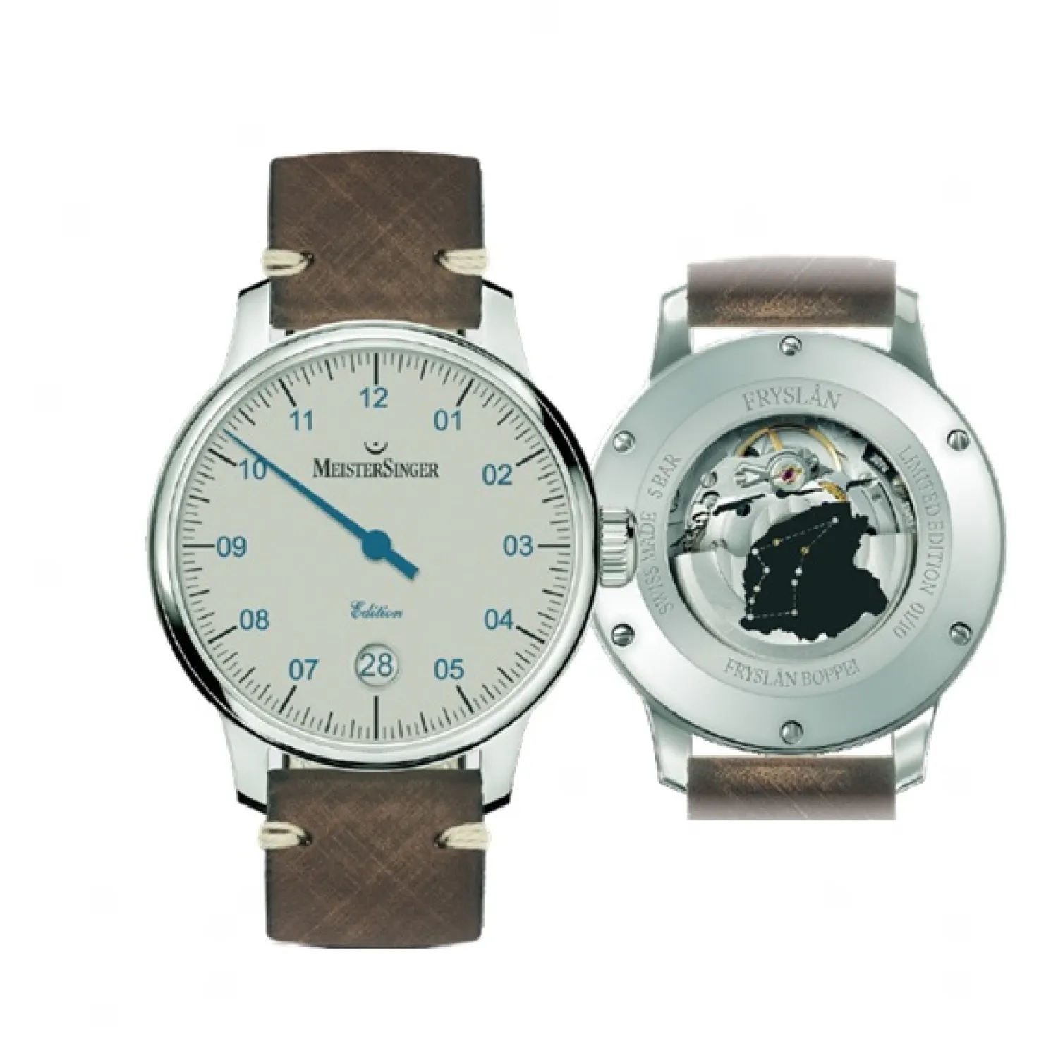 meistersinger_editie_frys_2.webp New Editie Fryslân Ivoor Heren Heren Horloges