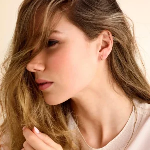 Hot Aeon Oorring met diamant (enkel) Diamanten En Parels | Oorsieraden