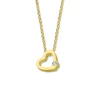 Hot One Blend open hart Signature Colliers | Diamanten En Parels