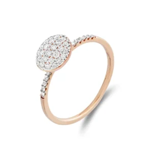 Discount Dancing Elite Roségouden ring - AS29-583 Diamanten En Parels | Ringen