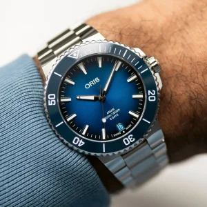 Discount Aquis Date Calibre 400 - 01 400 7790 4135-07 8 23 02PEB Heren Heren Horloges | Duikhorloges