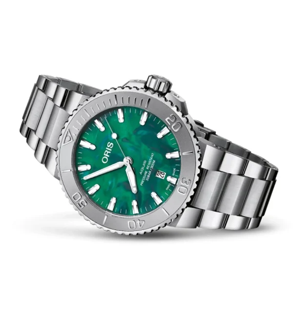 Clearance X Bracenet Aquis - 01 733 7730 4137-07 8 24 05PEB Heren Heren Horloges | Duikhorloges