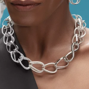 Online Tecum collier PCM02 Colliers | Zilver