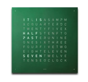 Sale Earth 45 - Green Velvet Qlocktwo