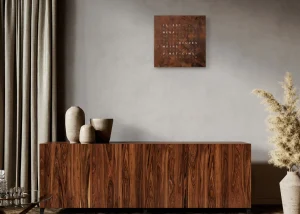 Discount Earth 45 Creator's Edition - Rust Qlocktwo