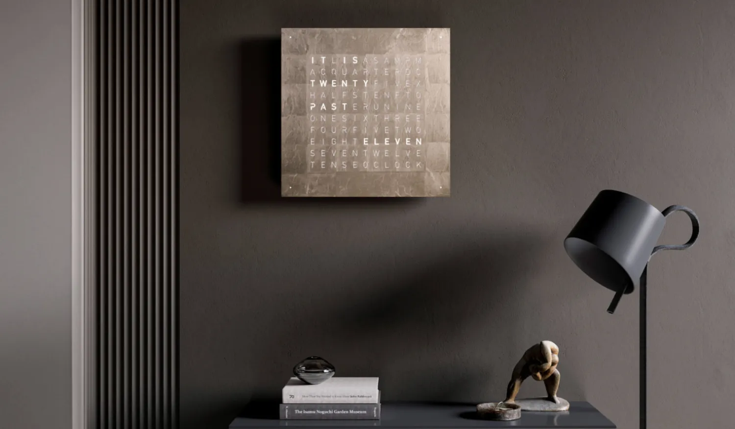 qlocktwo_earth__universe__1-1.webp Online Earth 45 Universe Edition - Moon Gold Qlocktwo