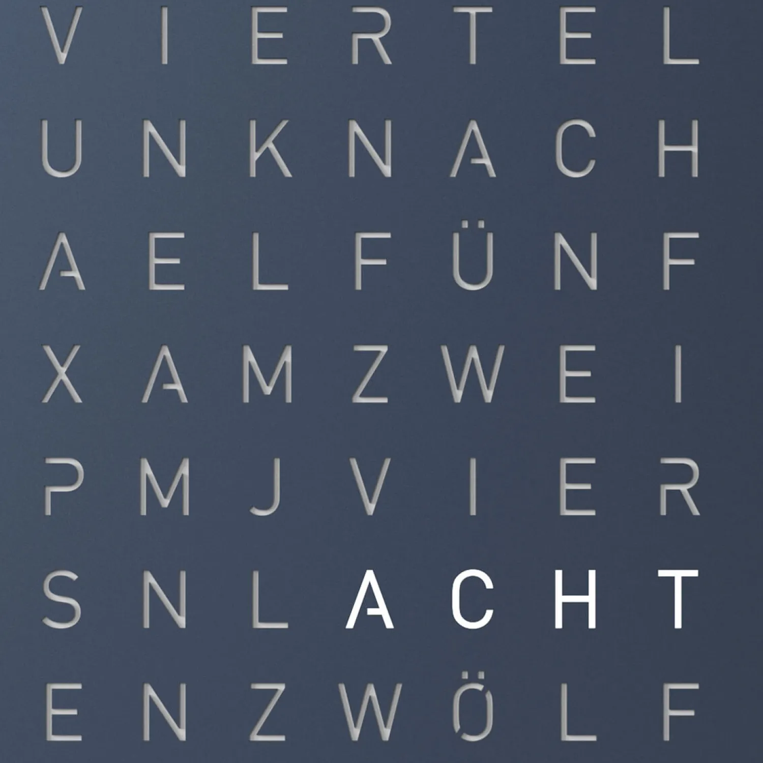 qlocktwo_earth__universe__2.webp Online Earth 45 Universe Edition - Midnight Qlocktwo