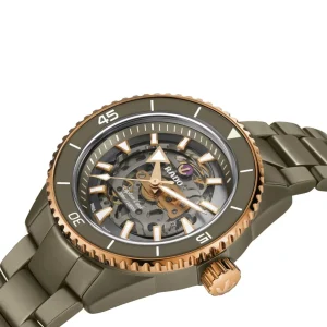Hot Captain Cook High-Tech Keramiek Skeleton R32150162 Heren Heren Horloges | Duikhorloges