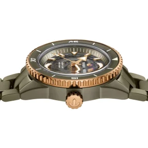 Hot Captain Cook High-Tech Keramiek Skeleton R32150162 Heren Heren Horloges | Duikhorloges