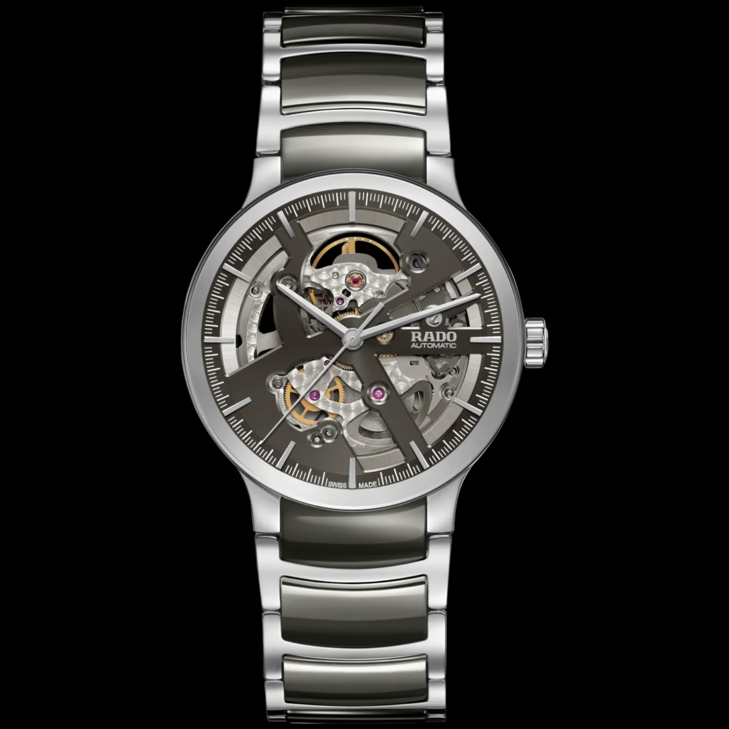 rado_centrix_automatic_op_0.webp Sale Centrix Automatic Open Heart R30179114 Heren Heren Horloges | Swiss Made Horloges