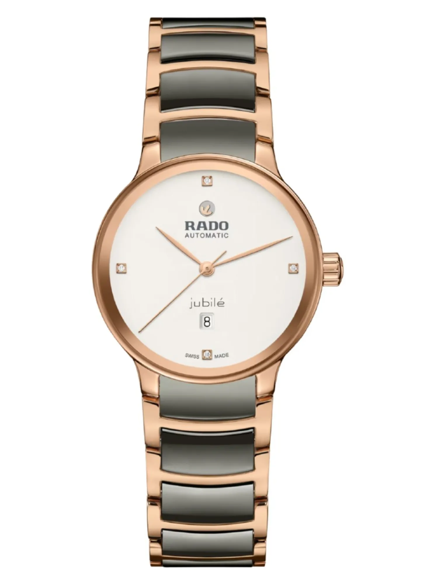 rado_centrix_diamonds_aut_0.webp Fashion Centrix Diamonds Automatic R30019722 DAMES Dames Horloges | Swiss Made Horloges