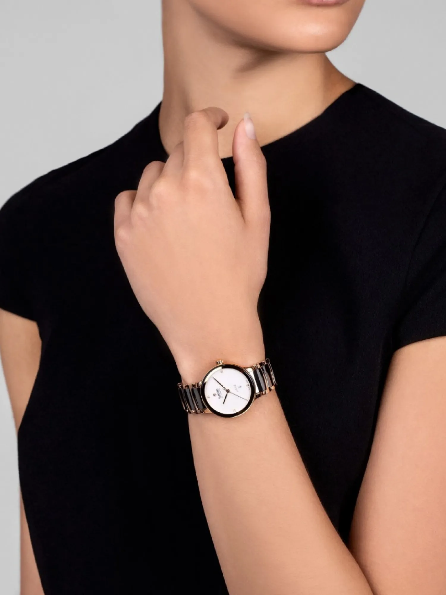 rado_centrix_diamonds_aut_2.webp Fashion Centrix Diamonds Automatic R30019722 DAMES Dames Horloges | Swiss Made Horloges