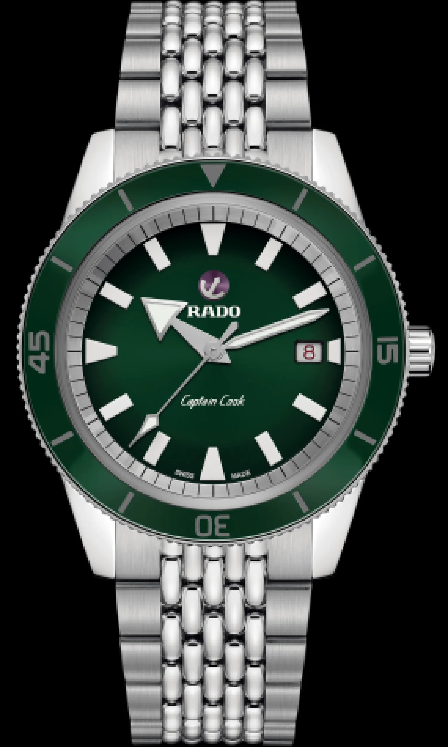 rado_tradition_captain_co_0.webp Clearance Tradition Captain Cook Automatic R32505313 Heren Heren Horloges | Duikhorloges
