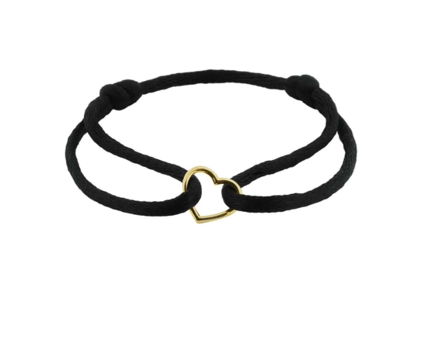 shine_in_gold__gouden_bed_0-1.webp Discount - gouden bedel op satijn Armbanden | Bedels